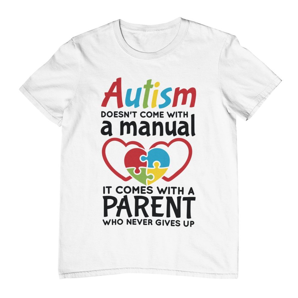 Autism Awareness Month Autistic Love Family Graphic T-Shirt